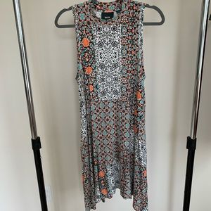 Anthropologie knit swing dress